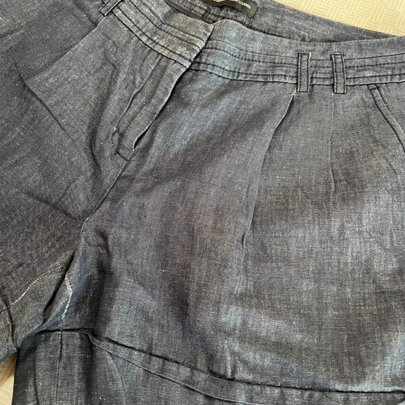 Size 6 Express Design Studio Denim Looking Mid Rise Shorts - Picture 3 of 8